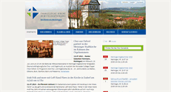 Desktop Screenshot of kirchenkreis-meiningen.de
